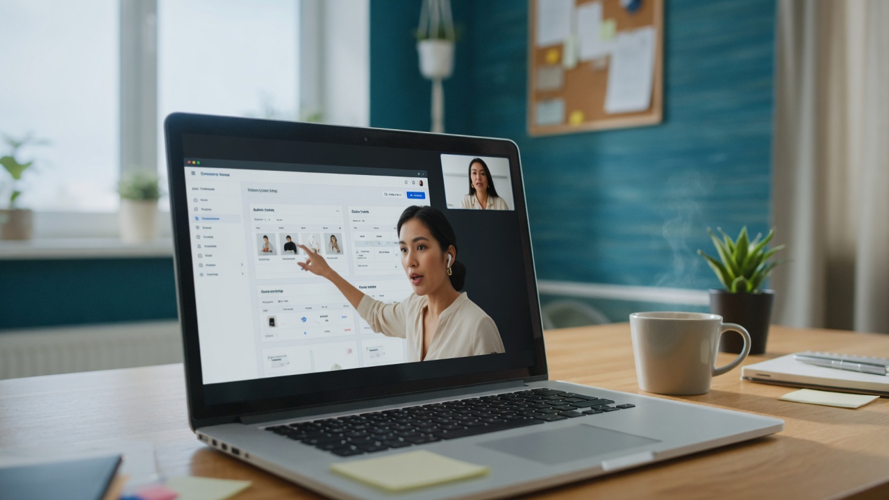 Product specialist walking a brand team through MikMak commerce intelligence