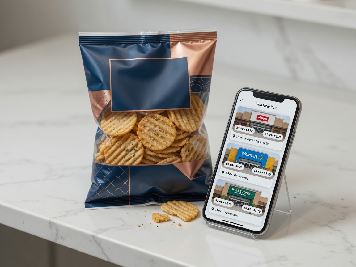 Commerce product module showing shoppable media routing to retail checkouts